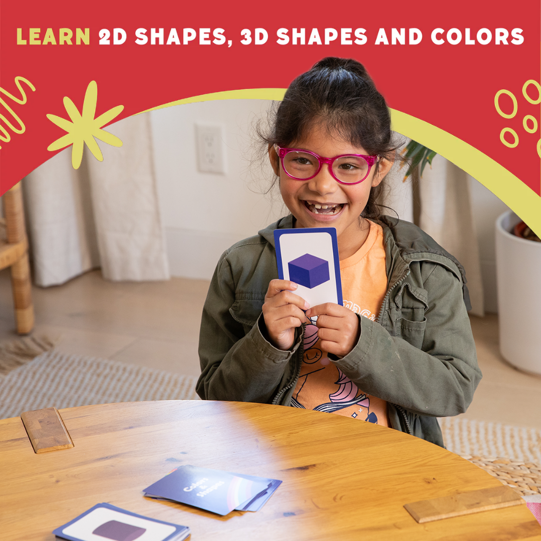 2D & 3D Shapes & Colors Card Pack