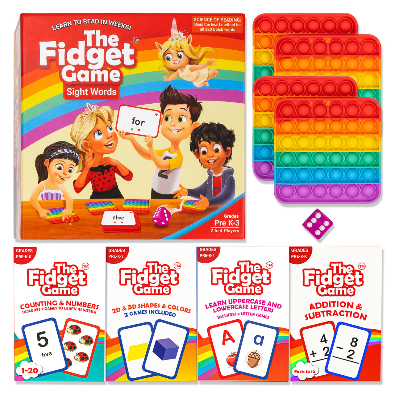 The Fidget Game: Sight Word Edition (Copy)